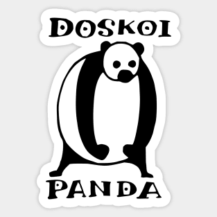 Doskoi Panda Sticker